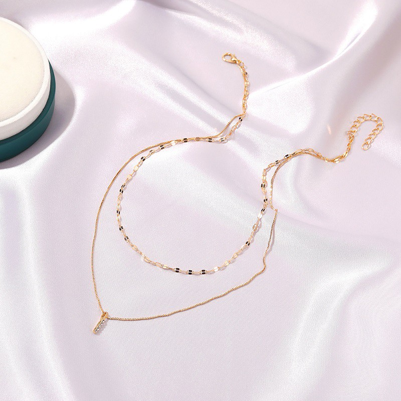 Vòng Cổ Hai Lớp Kiểu Dáng Độc Đáo Thời Trang Cho Nữ