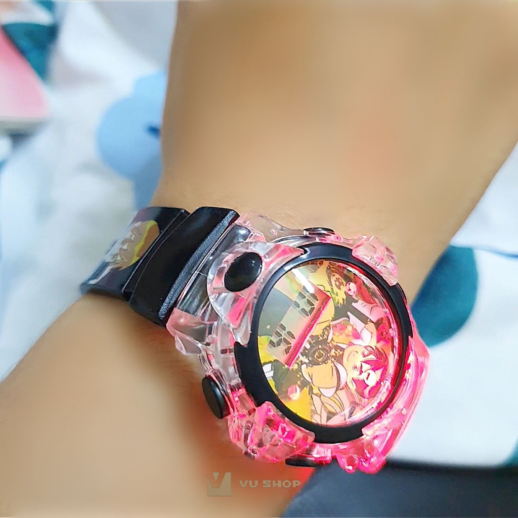 ĐỒNG HỒ TRẺ EM - ĐÈN LED ĐỔI MÀU, CÓ NHẠC (Nhiều màu) | BigBuy360 - bigbuy360.vn