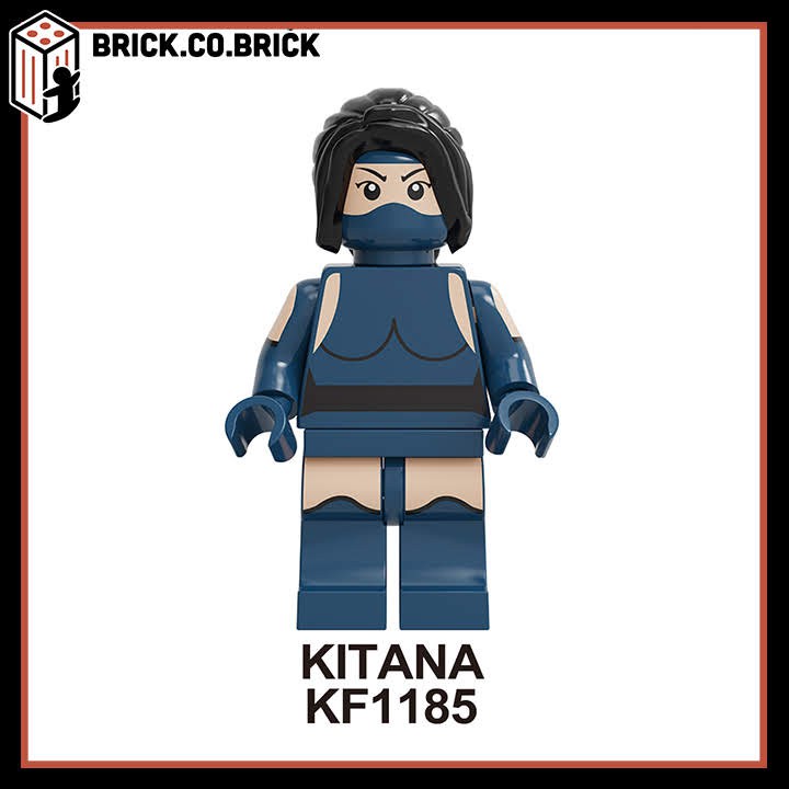 Mortal Kombat Đồ Chơi Lắp Ráp Non LEGO Mô Hình Scorpion Raiden Baraka Kitana Jax Kung Lao KF6094