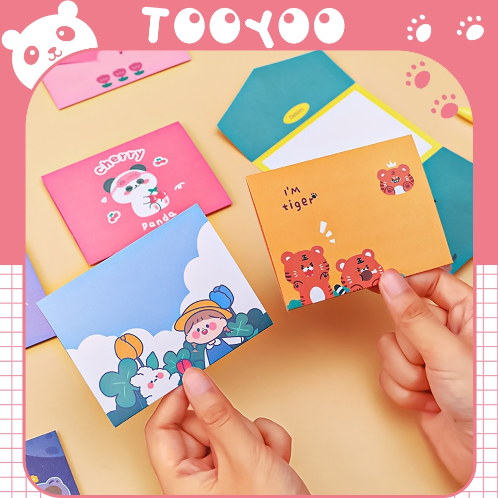 Thiệp chúc mừng sinh nhật nhiều mẫu dễ thương cute TooYoo TY0081