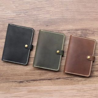 Ví passport da bò thật thủ công.
