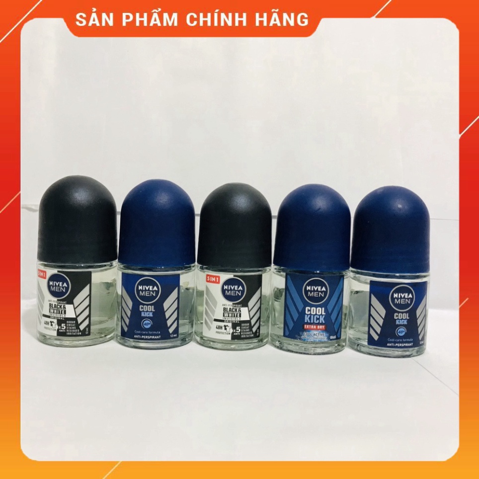 Lăn Ngăn Mùi NIVEA MEN dành cho Nam ( 12ML )