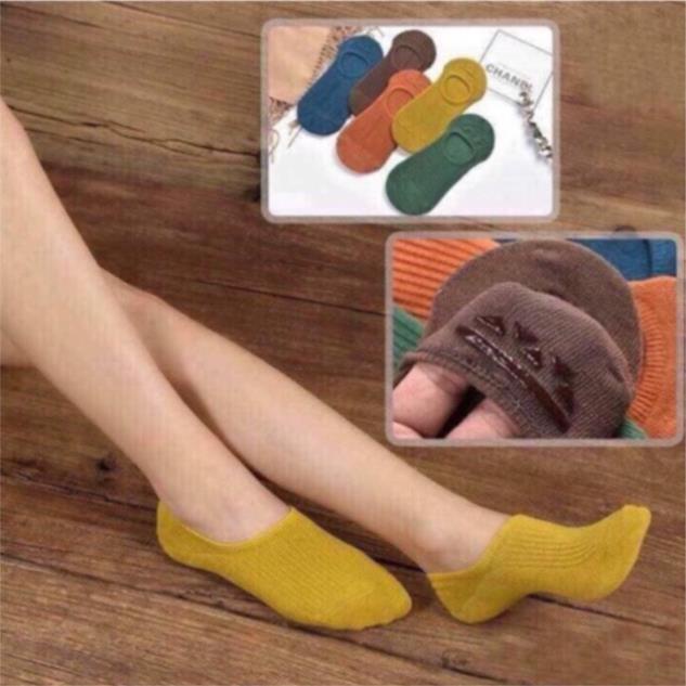 ❤️ Set 5 Đôi Tất Hài Cotton Gân Nữ Loại Đẹp ❤️