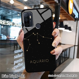 Ốp kính OPPO A53 in cung hoàng đạo