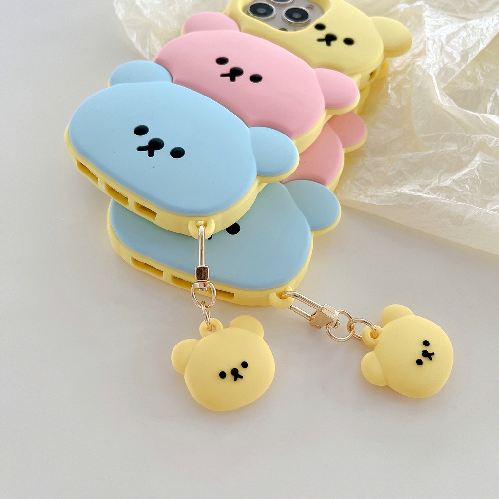 Ốp Điện Thoại Mềm Chống Sốc In Hình Gấu Hoạt Hình Cho iPhone 6S/7/8/SE2/6P/7P/8P/X/XS