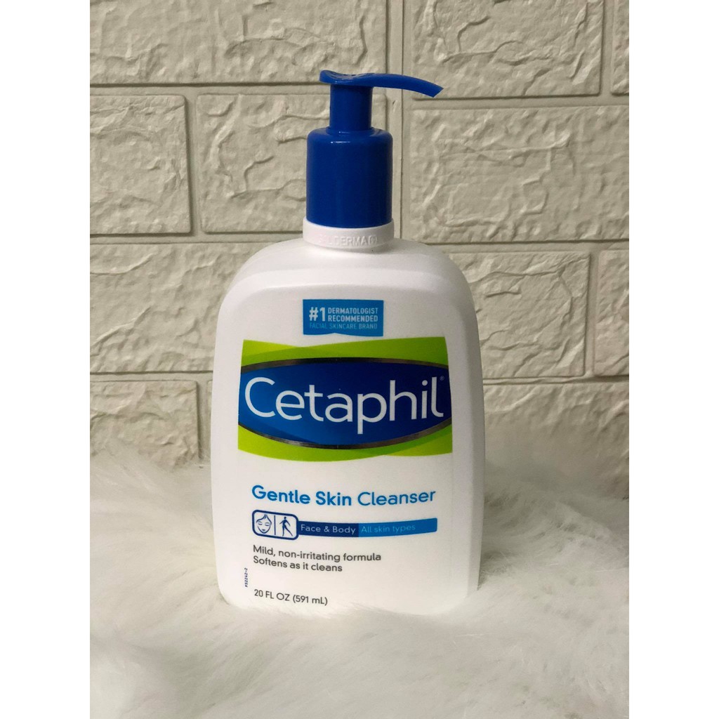 Sữa rửa mặt Cetaphil Gentle Skin Cleaner 591ml Canada