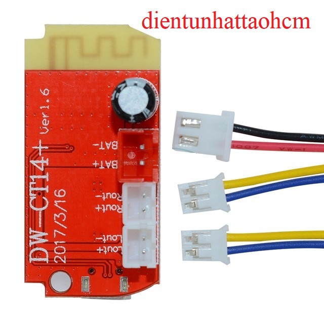 MẠCH KHUẾCH ĐẠI ÂM THANH BLUETOOTH 4.2-2X5W DW-CT14+