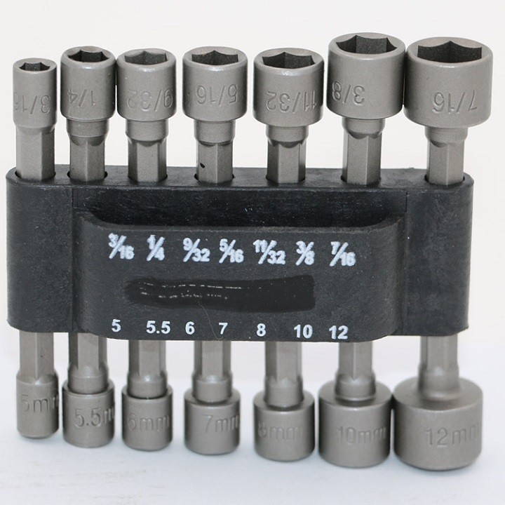 LỤC GIÁC - BỘ 14 MÓN KẸP ĐẦU MŨI KHOAN - 000652