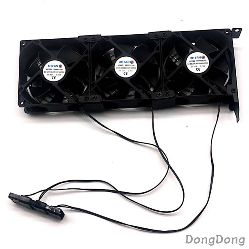 Quạt Tản Nhiệt Pci Slot 3-fans Vga 90mm Thẻ | BigBuy360 - bigbuy360.vn