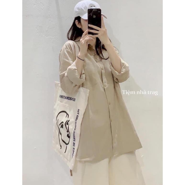 ao-so-mi-tron-dai-tay