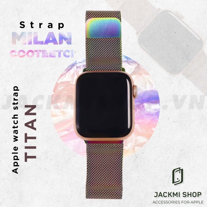 [HÀNG CHÍNH HÃNG] Dây Milan thép COTEETCI cho Apple Watch series 7/6/5/4/3/2/1