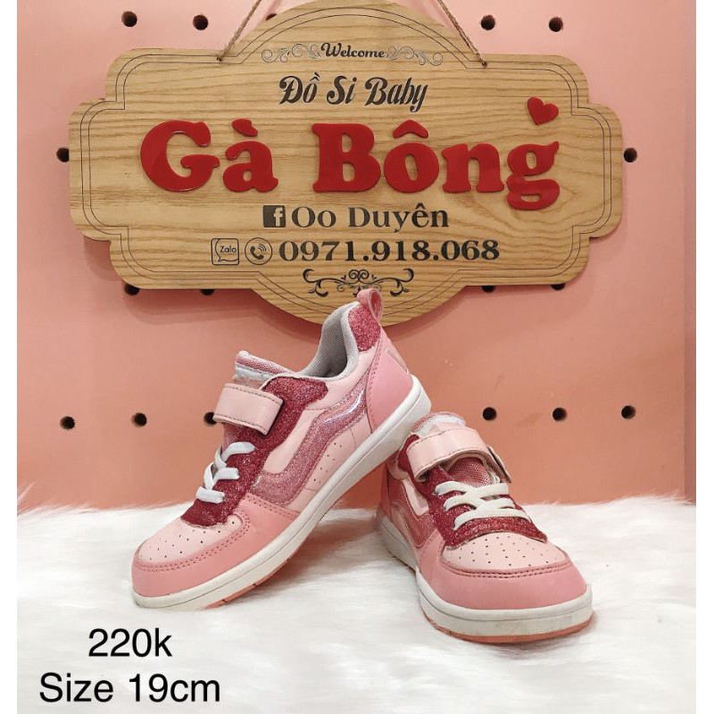 Giày thể thao si Vans cho bé gái