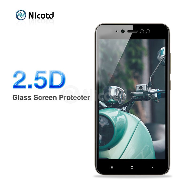 Xiaomi Redmi Note 5A Prime / Y1 Tempered Glass 2.5D Full Cover Screen Protector