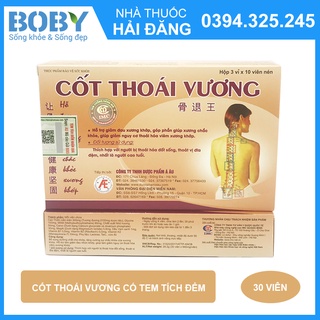 Cốt thoái vương hỗ trợ giảm đau xương khớp, góp phần giúp xương chắc khỏe - Á Âu - Chính hãng