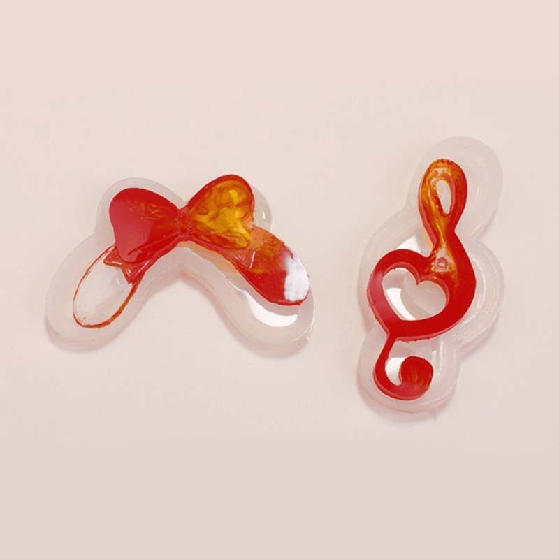 Khuôn Silicone Làm Mặt Dây Chuyền Hình Nốt Nhạc