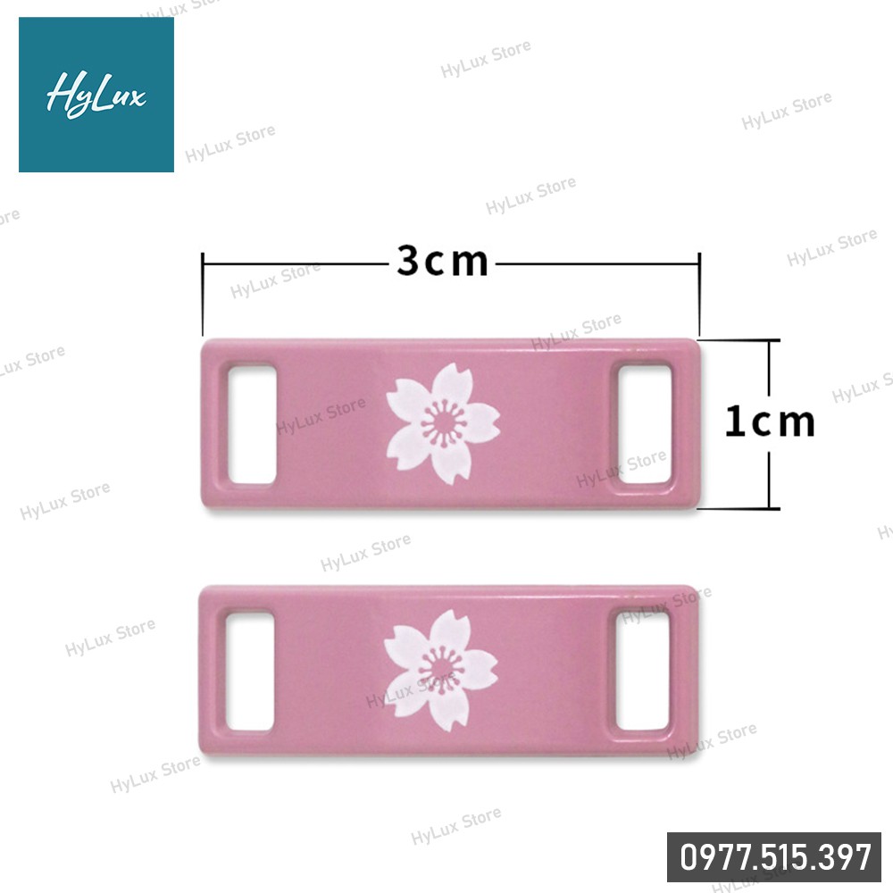 Lacetags Hoa Cúc, Supreme - Phụ Kiện Giày Lacetag AF1 Bằng Kim Loại (5 mẫu)