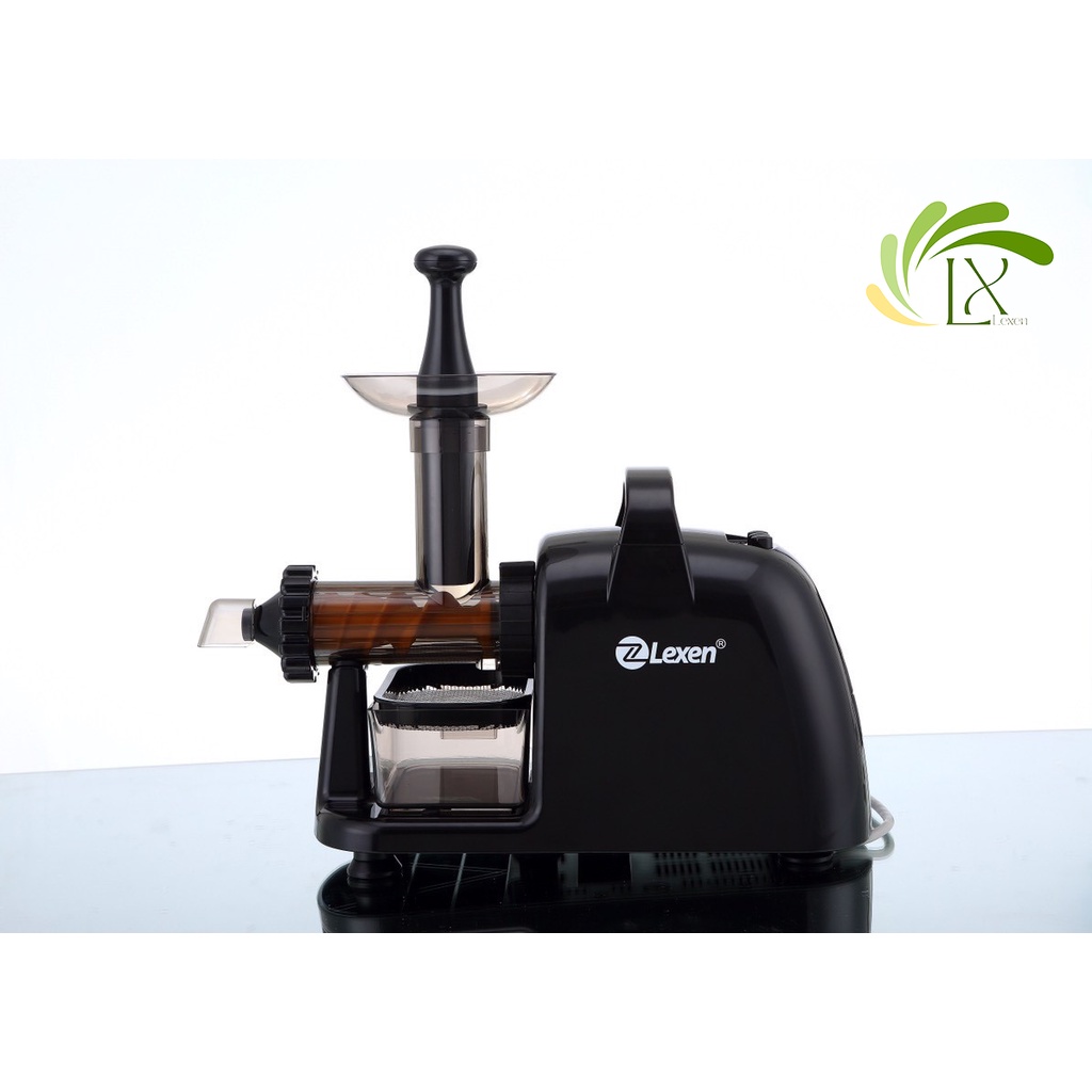 Máy ép chậm Lexen chính hãng - Máy ép cỏ lúa mì và rau củ màu đen