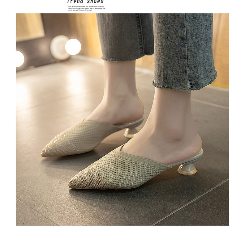 Dép Vải Co Giãn Thời Trang Hàn Quốc Cá Tính | BigBuy360 - bigbuy360.vn