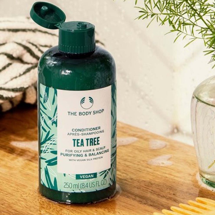 The Body Shop Tea Tree Purifying And Balancing Conditioner – Dầu Xả Tràm Trà Cho Tóc Dầu 250ml