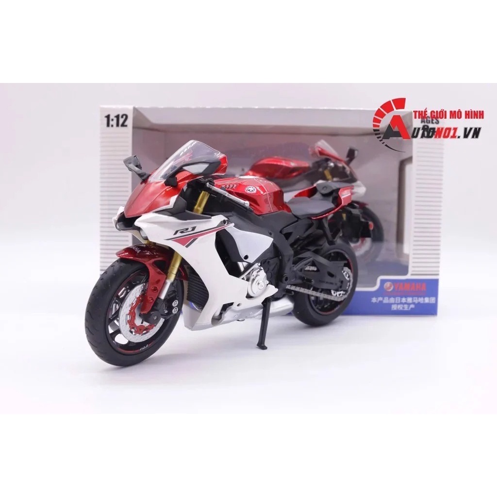 Mô hình xe Yamaha Yzf R1 2021 tỉ lệ 1:12 7226