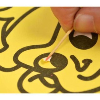 Tranh cát mầu thú vị cho bé 099
