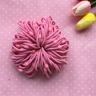 Dây cột tóc đính hạt dễ thương (nhiều màu)