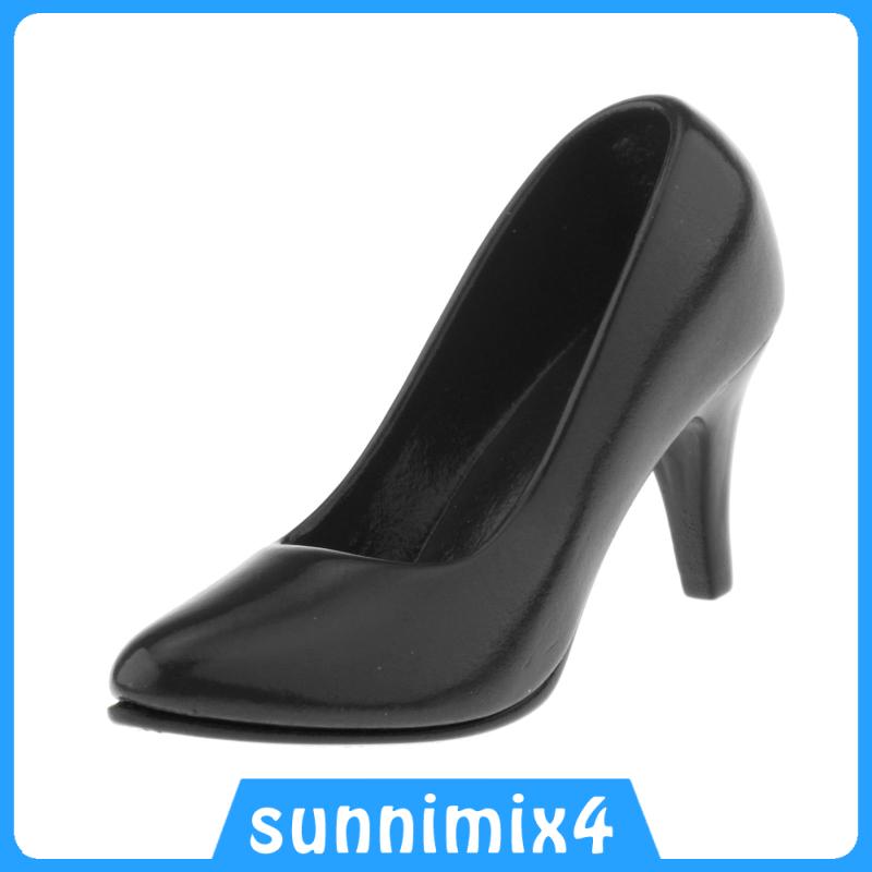 [H₂Sports&Fitness]1/6 Womans Fashion High Heel Shoes Pump for 12inch OB OD Figures White