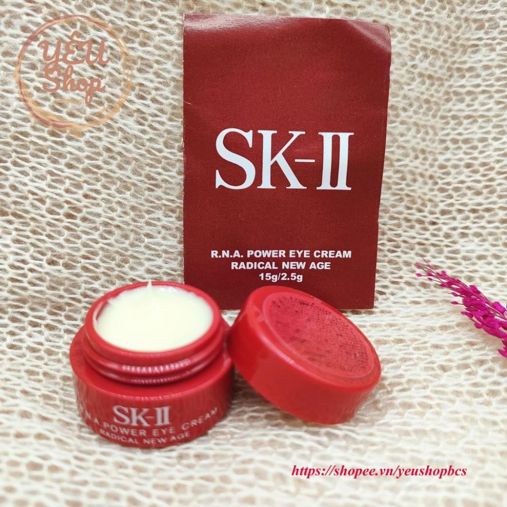 Xả hàng bán lỗ - Kem mắt SK II cận date - phục hồi da vùng mắt chảy xệ 2.5g