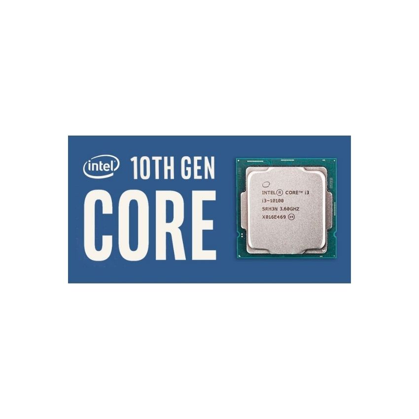 Bộ vi xử lý CPU Intel Core i3-10100 (3.6GHz turbo up to 4.3Ghz, 4 nhân 8 luồng, 6MB Cache, 65W) - Socket Intel LGA 1200