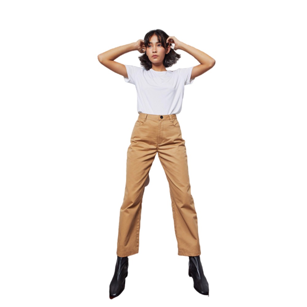 TheBlueTshirt - Classic Khaki Pants - Quần Khaki Kem Ống Rộng | BigBuy360 - bigbuy360.vn