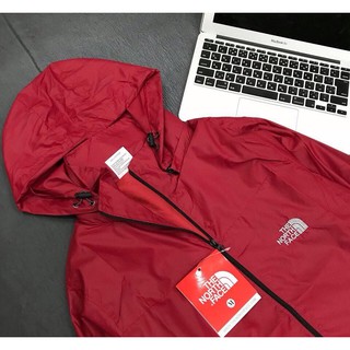 ⚡️ FREESHIP ⚡️ ÁO KHOÁC GIÓ THE NORTH FACE 2 LỚP - ĐỎ MẬN