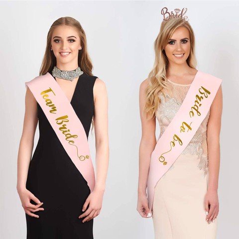 Dây  băng đeo chéo Bride To Be sash ctdt32