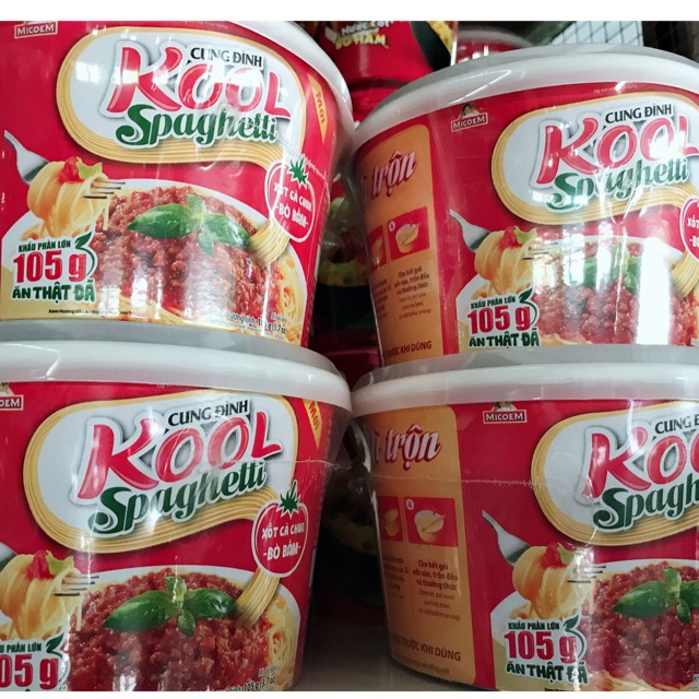 Mì xào tô Cung Đình Kool Spaghetti 105g