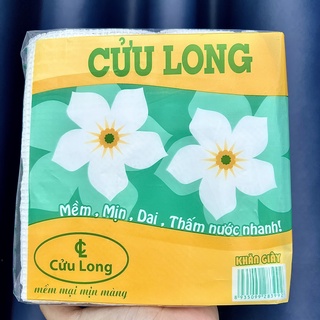 Khăn giấy vuông HOA MAI CỬU LONG