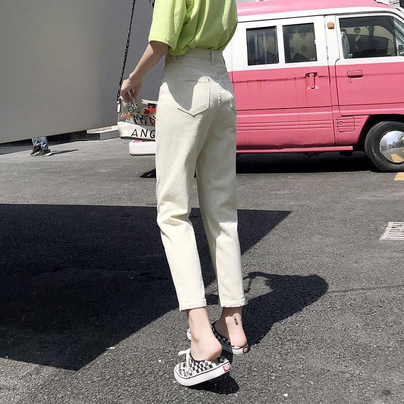 QUẦN BAGGY JEANS BÒ ĐEN TRẮNG QBG5164 | BigBuy360 - bigbuy360.vn