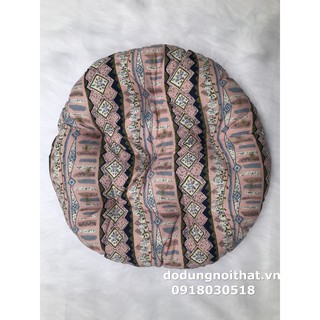 Nệm ngồi tròn nhấn nút phi 40 cm