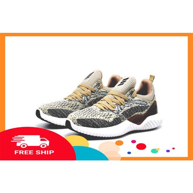 [Chất lượng số 1] [Full box] Giầy Alphabounce nâu xám nam nữ | BigBuy360 - bigbuy360.vn