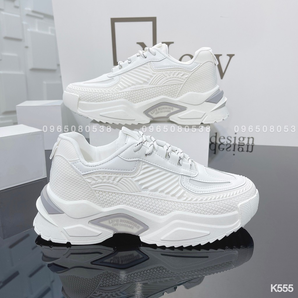 [FreeShip - Hàng xịn] Giày thể thao nam, giày sneaker nam hàng cao cấp k555