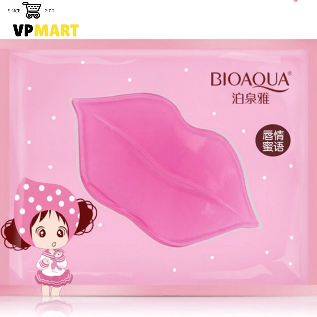 Mặt Nạ Ngủ môi collagen BIOAQUA ⚜️FREESHIP⚜️ Mặt Nạ Bioaqua Trị Thâm Môi Khô Môi Giúp Môi Căng Mọng | BigBuy360 - bigbuy360.vn