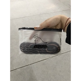 SET 100 DÂY BUỘC TÓC TÚI ZIP