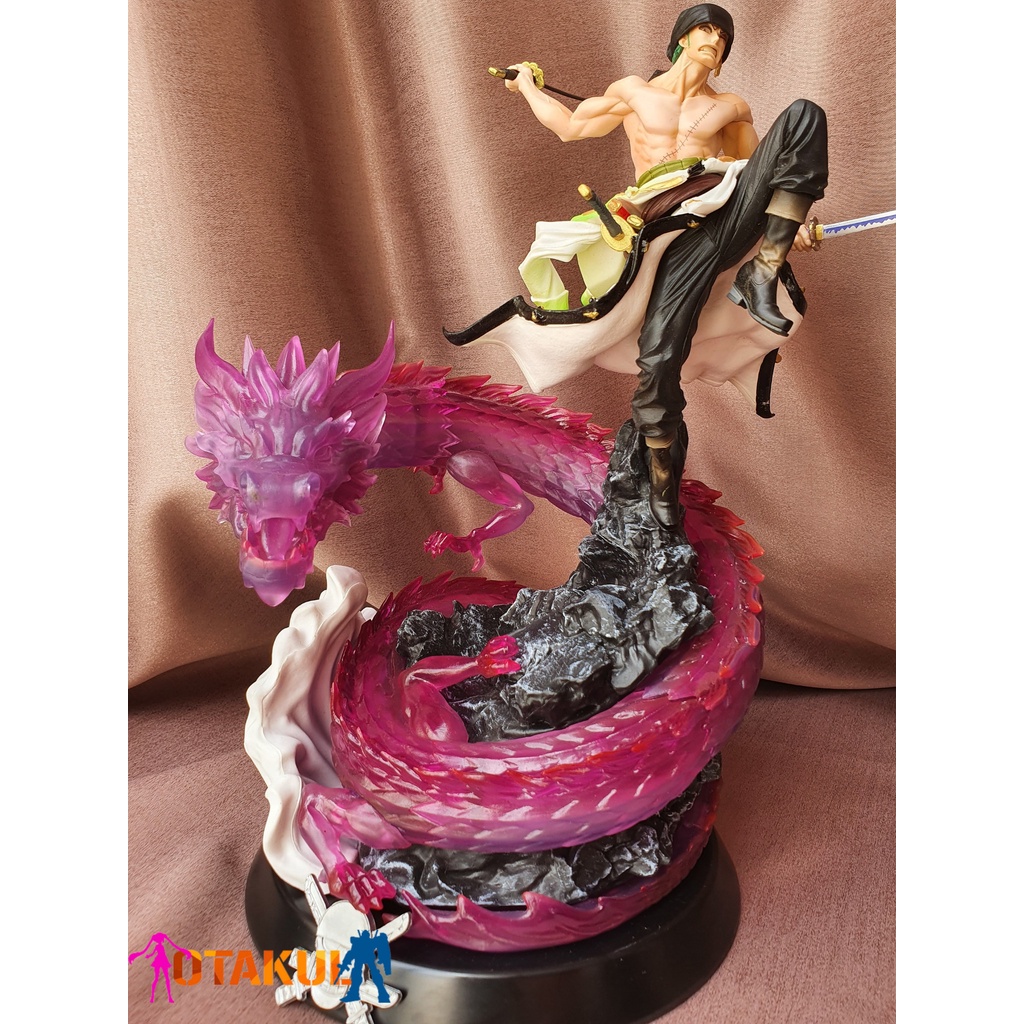 [Ảnh Thật cao 35cm] Mô Hình Figure Roronoa Zoro Rồng Tím - One Piece