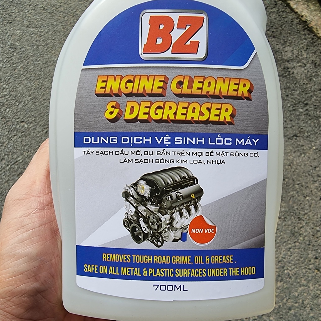 Dung Dịch Vệ Sinh Lốc Máy Đầu Bò BZ 700ML