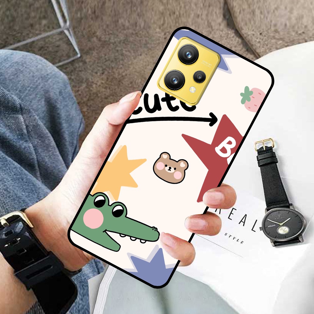 Ốp Realme 9 4G / 9i / 9 Pro in hình cá mập, khủng long dễ thương, cute (T01 - T06)
