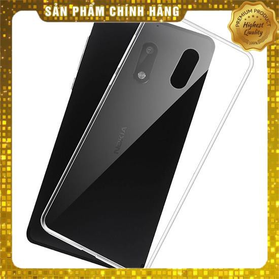 Ốp lưng dẻo silicon Nokia 6 2017 hiệu Ultra Thin (mỏng 0.6mm, Trong suốt, chống trầy) - Hàng chính hãng