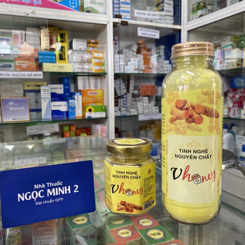 ✅ [Chính Hãng] Tinh nghệ nguyên chất Vhoney ( Chai 125g ) (Chai 40g )