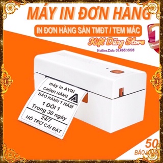 Máy in nhiệt Ayin 368 In đơn hàng TMDT Cao cấp