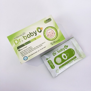 Khăn Lau Hạ Sốt Dr Baby (hộp 25 miếng)