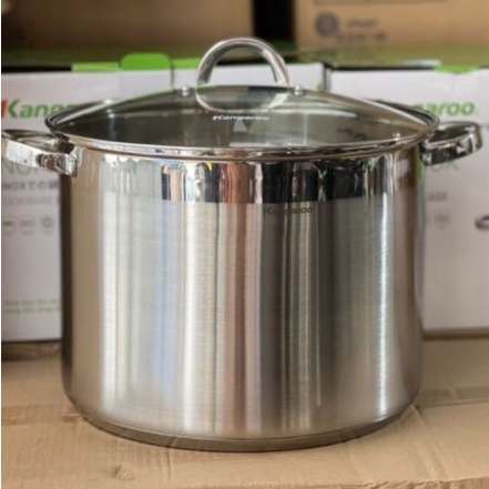 Nồi luộc gà Kangaroo KG122, Nồi inox cao cấp 5 lớp Kangaroo size lớn 30cm