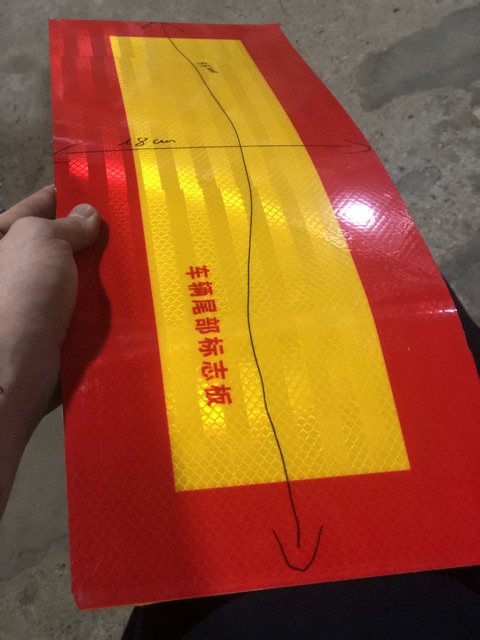 Sản phẩm gia đình làm: phản quang tấm to