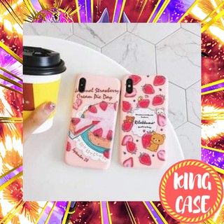 ⚡ỐP LƯNG DÂU TÂY VÀ BÁNH DÂU TÂY ⚡ỐP IPHONE⚡